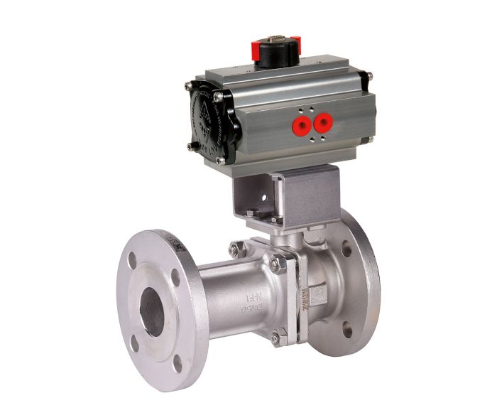 Stainless steel ball valve 763L DN15 + ADA20